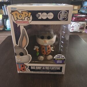 Funko Pop! Vinyl: Bugs Bunny as Fred Flintstone Toy Tokyo Exclusive #1259